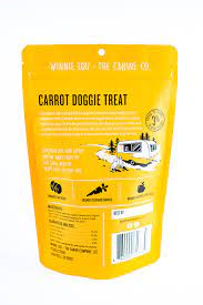Winnie Lou Carrot Doggie Treat 4oz - Ingredients and Guaranteed Analysis