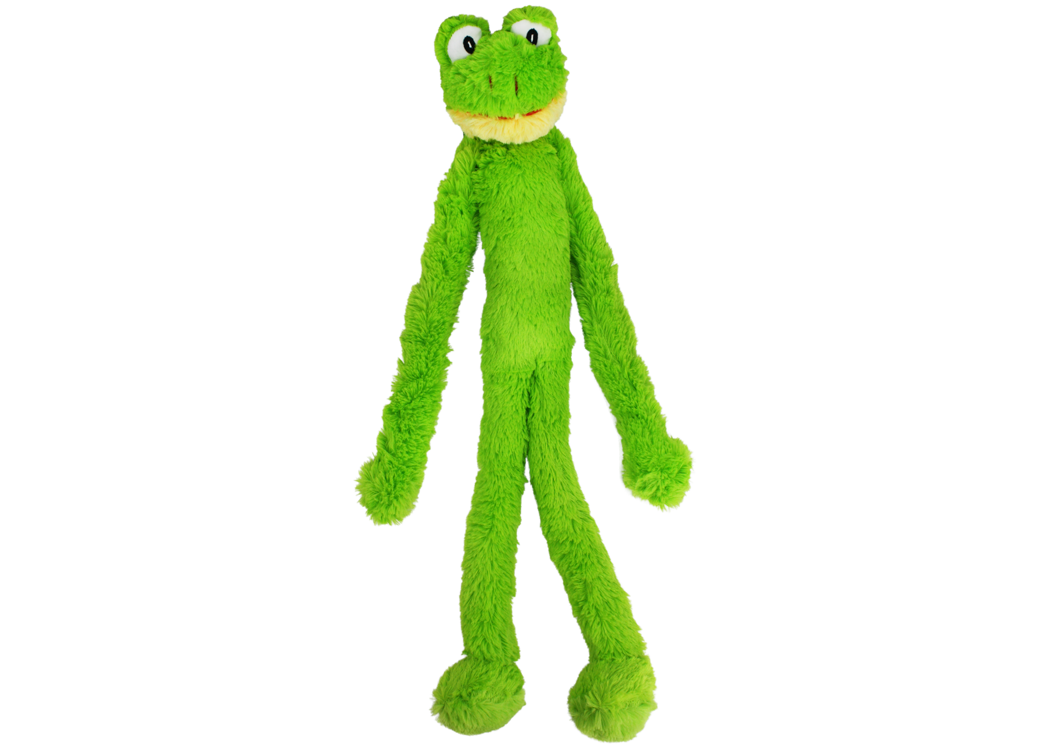 Multipet  Swingin' Slevins Frog Dog Toy