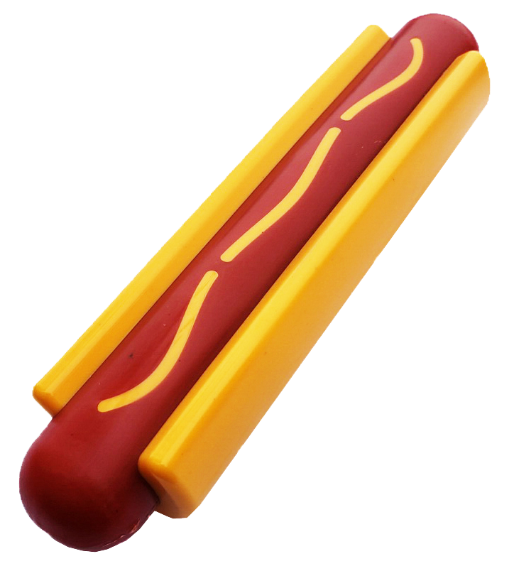 SodaPup Hot Dog Ultra Durable Nylon Dog Chew