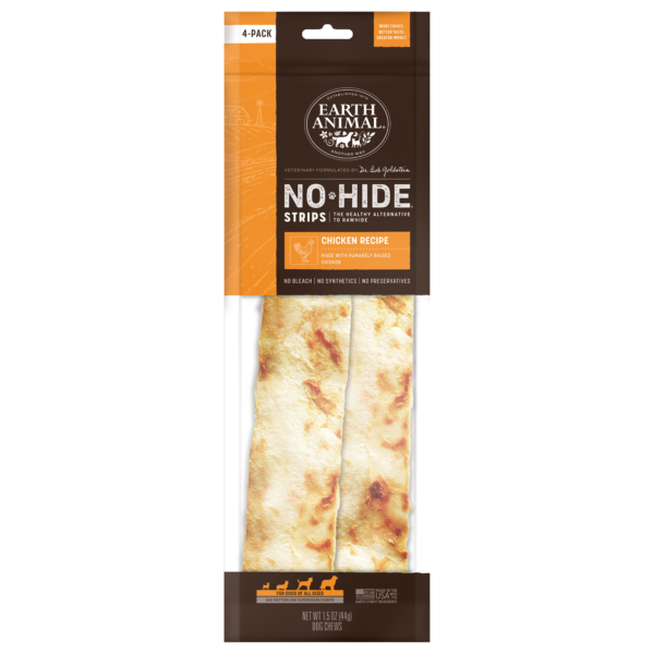 Earth Animal No Hide Chicken Strips - 4 Pack