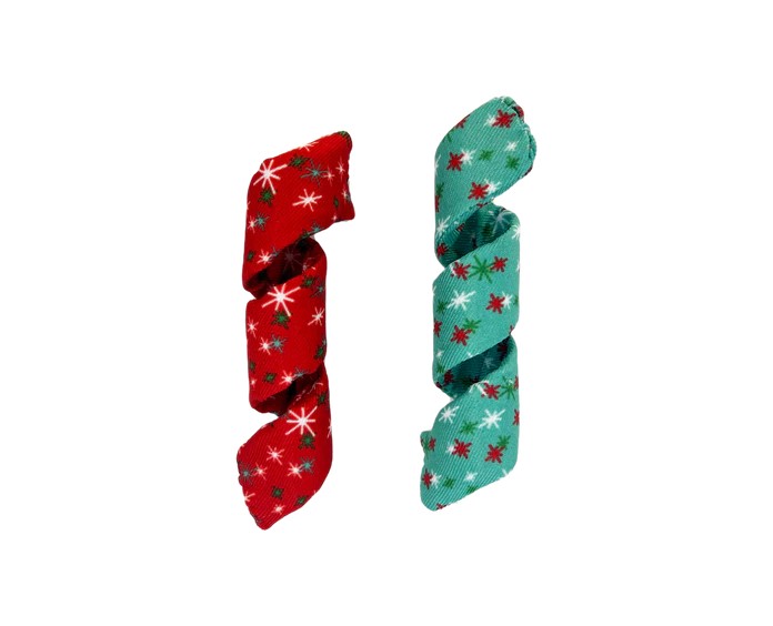 KONG Holiday Active Curlz Cat Toy - 2 Pack