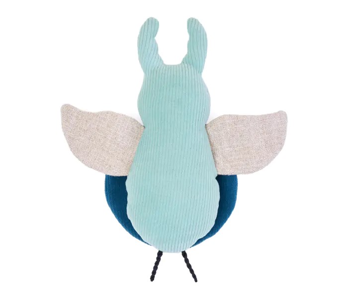 ZippyPaws ecoZippy Corduroy Critter Beetle Dog Toy