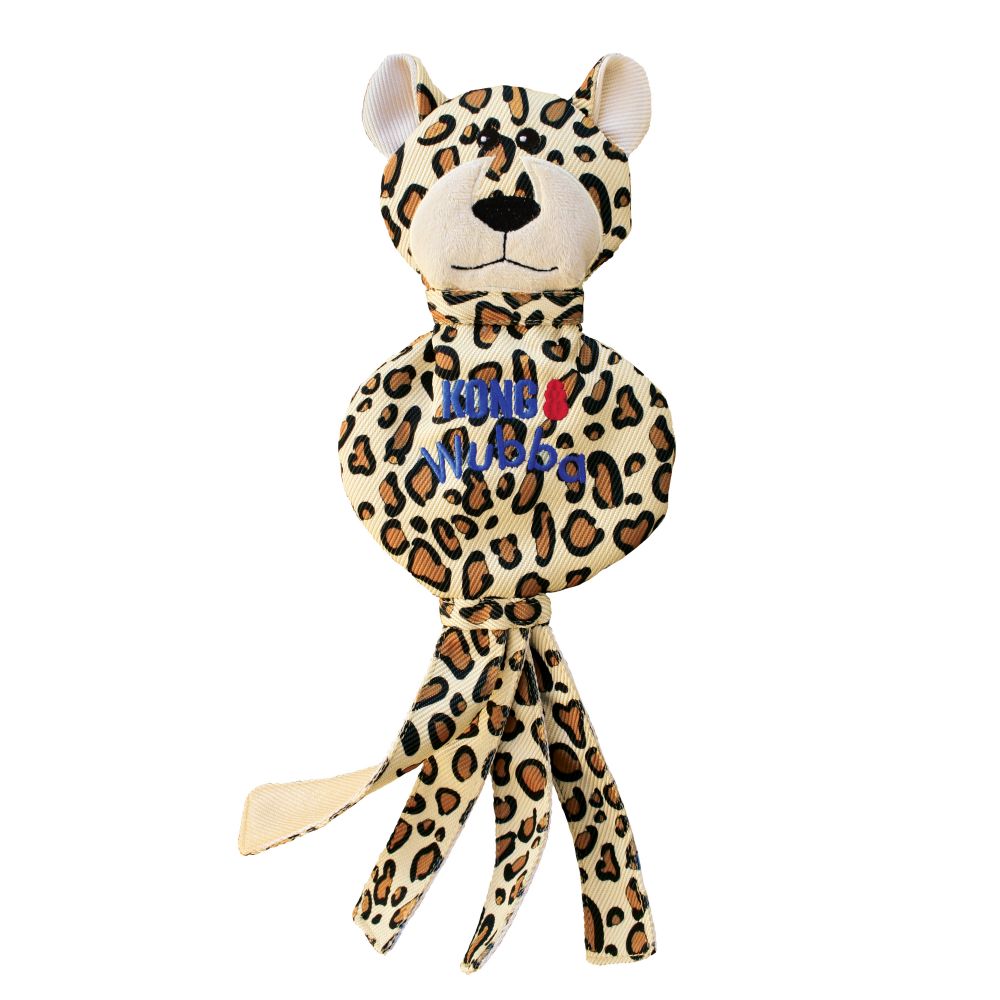 KONG Wubba Cheetah No Stuff