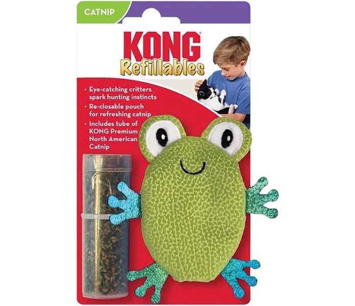 KONG Refillables Toad Catnip Toy
