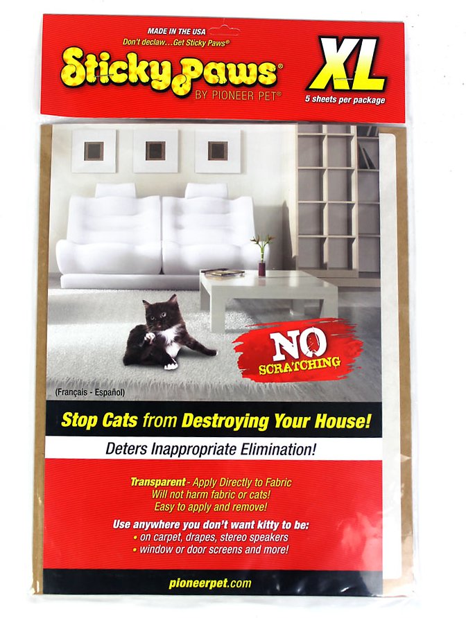 Pioneer Pet Sticky Paws Sheets XL 5 Pack