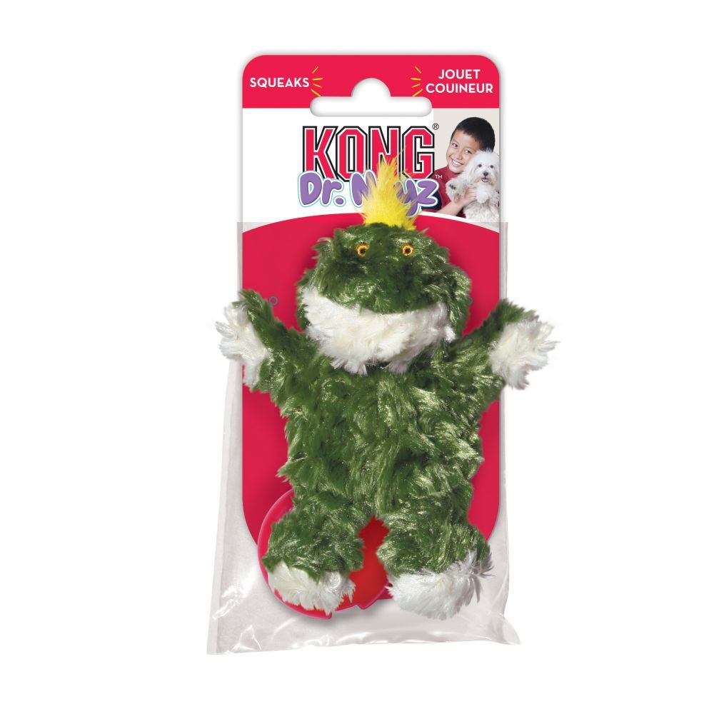 KONG Plush Frog Dog Toy Extra Small