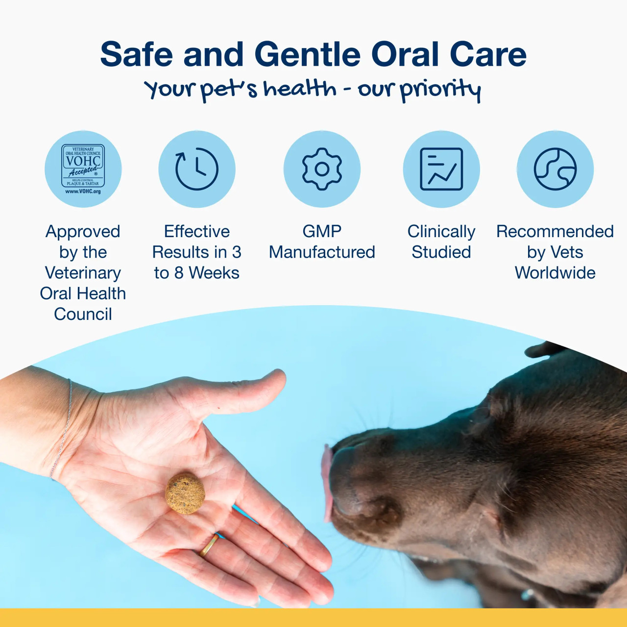 ProDen PlaqueOff Soft Chews - Small/Medium Dogs Safe and Gentle