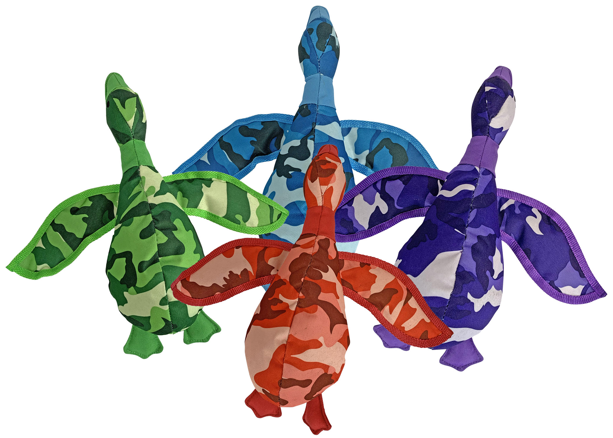 Multipet Tuff Enuff Camouflage Duck Dog Toy