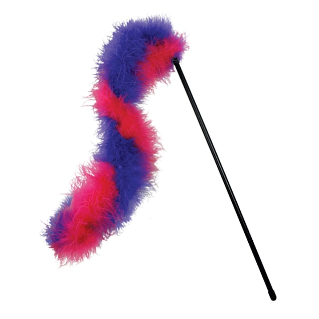 KONG Active Twisted Boa Teaser Wand Toy