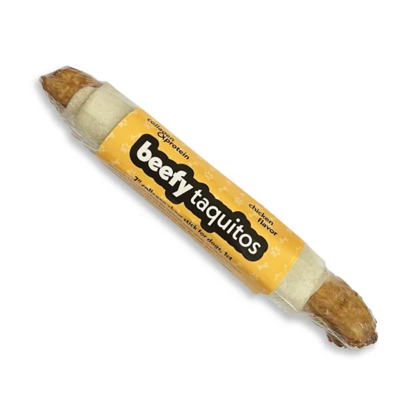 Frankly Pet Beefy Taquito Chicken Flavor - 7 inch Other Flavors