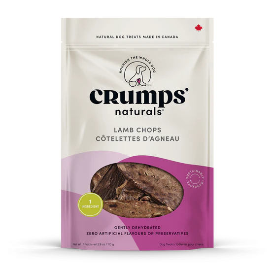 Crumps' Naturals Lamb Chops - 3.9oz Bag Detail