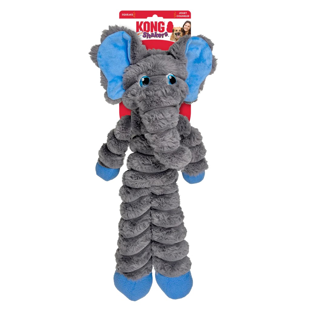 KONG Shakers Crumples Elephant Dog Toy - XL