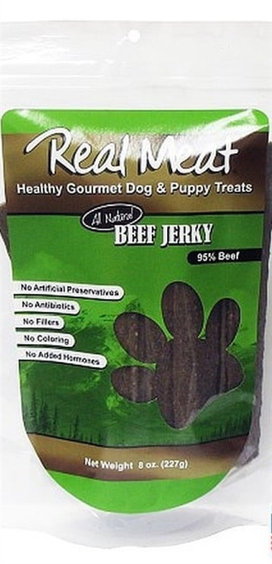 The Real Meat Company Beef Jerky Sticks - 8oz Bag