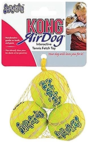 KONG SqueakAir Tennis Balls Extra Small - 3 Pack