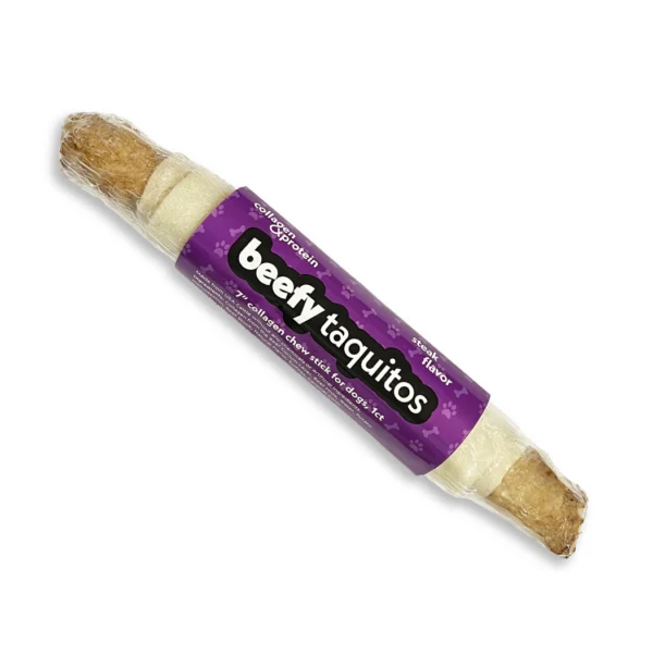 Frankly Pet Beefy Taquito Steak Flavor - 7 inch Other Flavors
