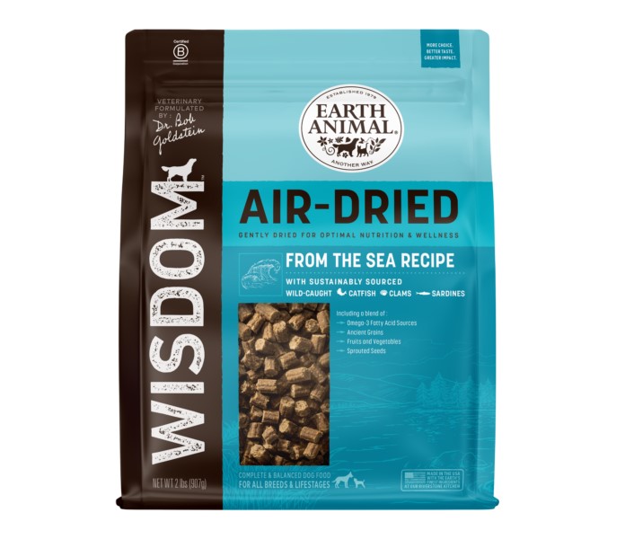 Earth Animal Wisdom Air-Dried From the Sea Recipe Dog Food