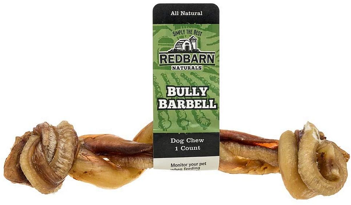 Redbarn Bully Barbell All Natural Dog Chew