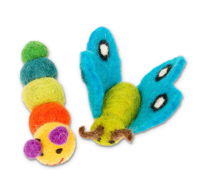 Karma Cat Caterpillar & Butterfly - 2 Pack