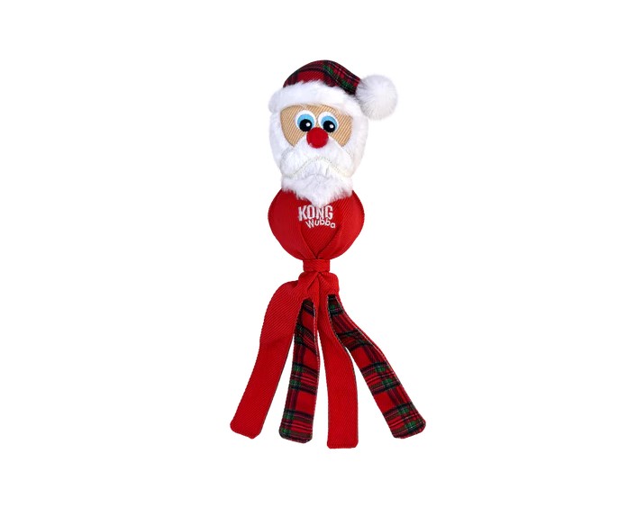KONG Holiday Wubba Santa - Large