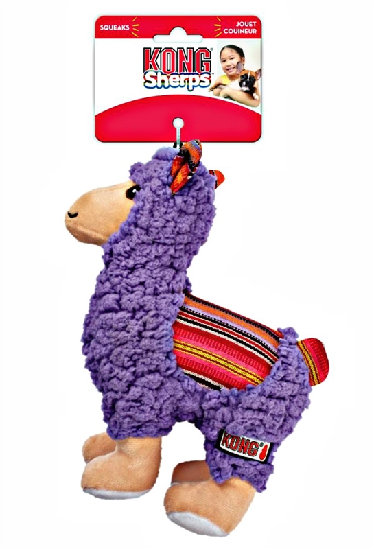 KONG Sherps Llama Dog Toy - Mickeyspetsupplies.com