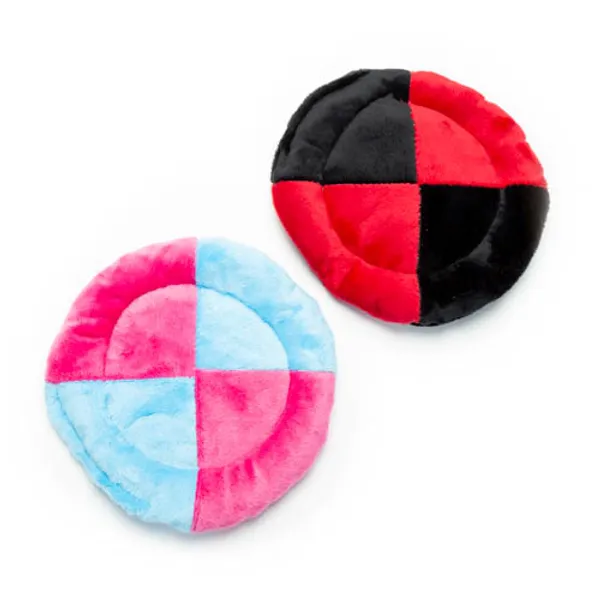 Mutts & Mittens Frisbee Plush Dog Toy