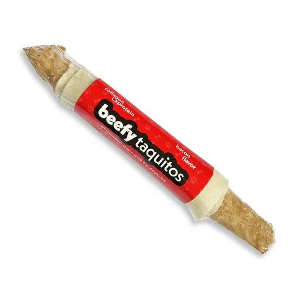 Frankly Pet Beefy Taquito Bacon Flavor - 7 inch Other Flavors