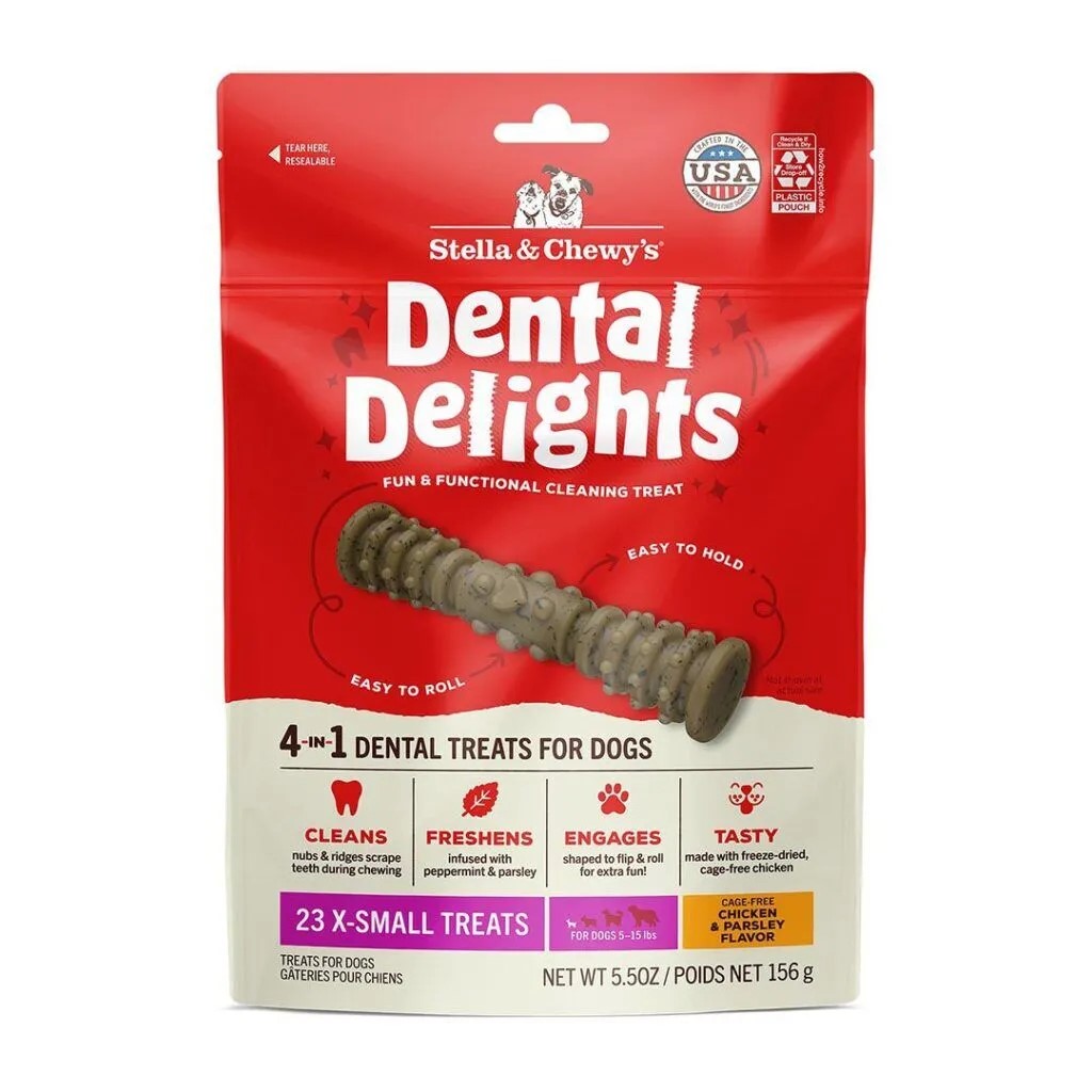 Stella & Chewy's Dental Delights Chicken & Parsley Flavor - Large