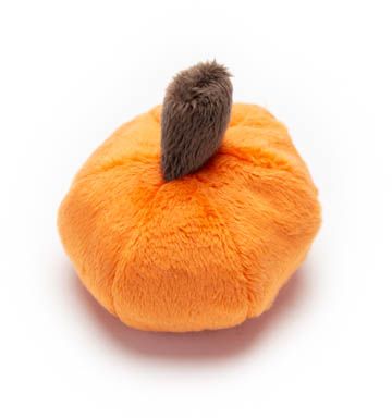 Mutts & Mittens Pumpkin Plush Dog Toy