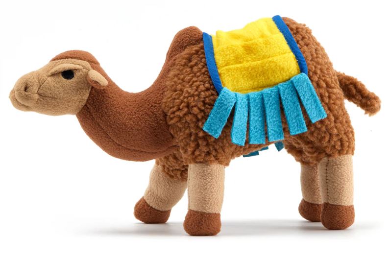 Injoya Sahara Camel Snuffle Toy in action