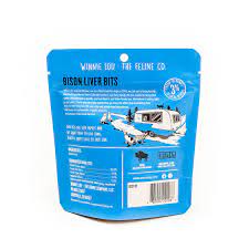 Winnie Lou Bison Liver Bits Cat Treats  - 1oz Bag