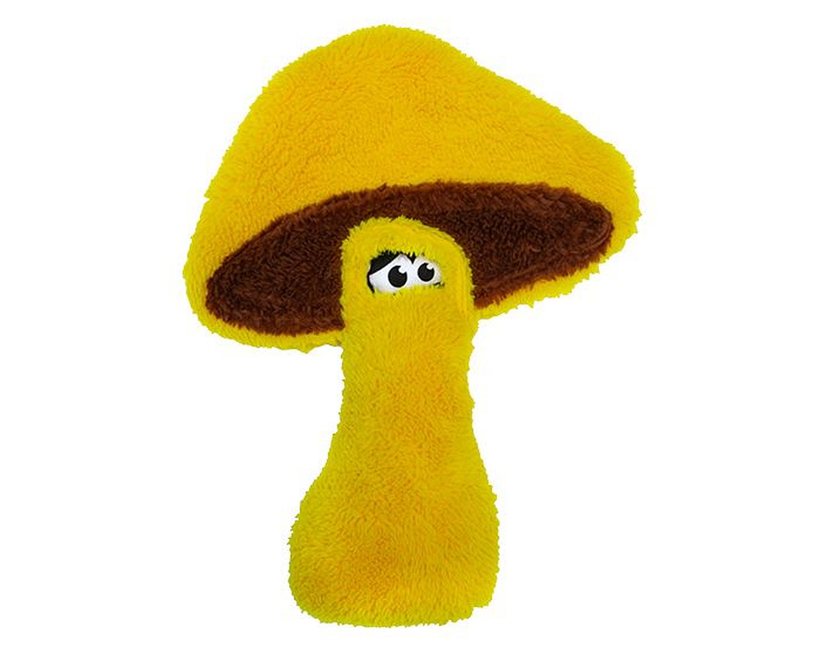 Cycle Dog Duraplush Mushroom USA Dog Toy