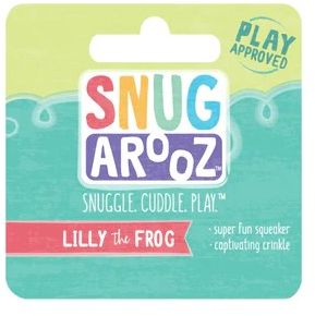 SnugArooz Lilly the Frog Dog Toy
