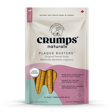 Crumps' Naturals Plaque Busters Original Dental Sticks