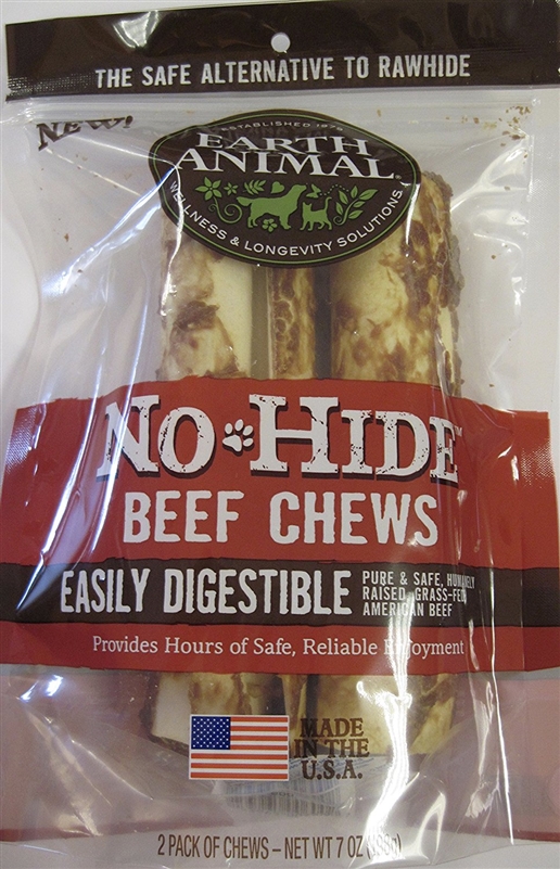 Earth Animal No Hide Beef Dog Chew Medium - 2 Pack