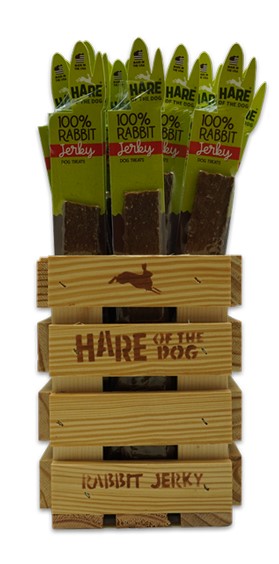 Hare of the Dog 100% Rabbit Jerky Stick Dog Treat