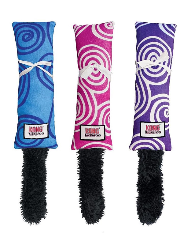 KONG Kickeroo Catnip Toy -Swirl
