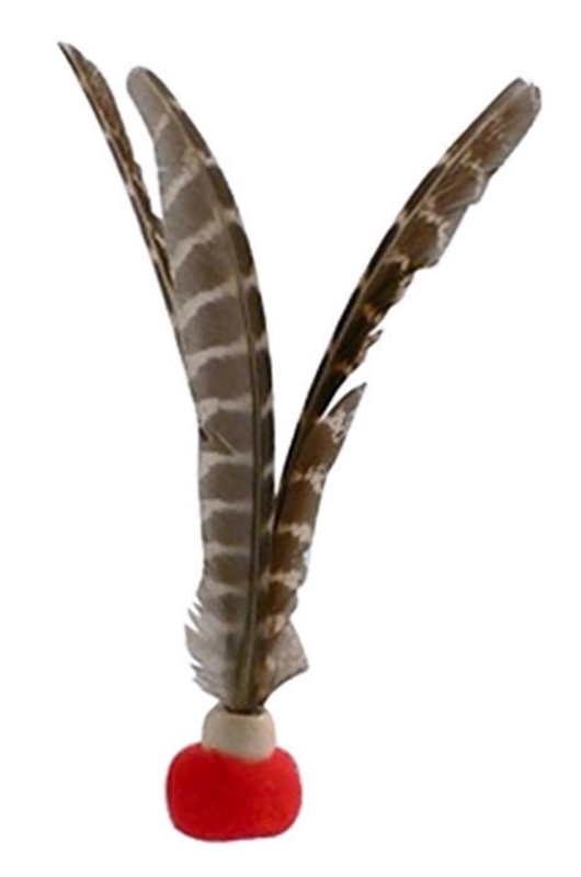 Go Cat Kitty Kopter Feather Cat Toy