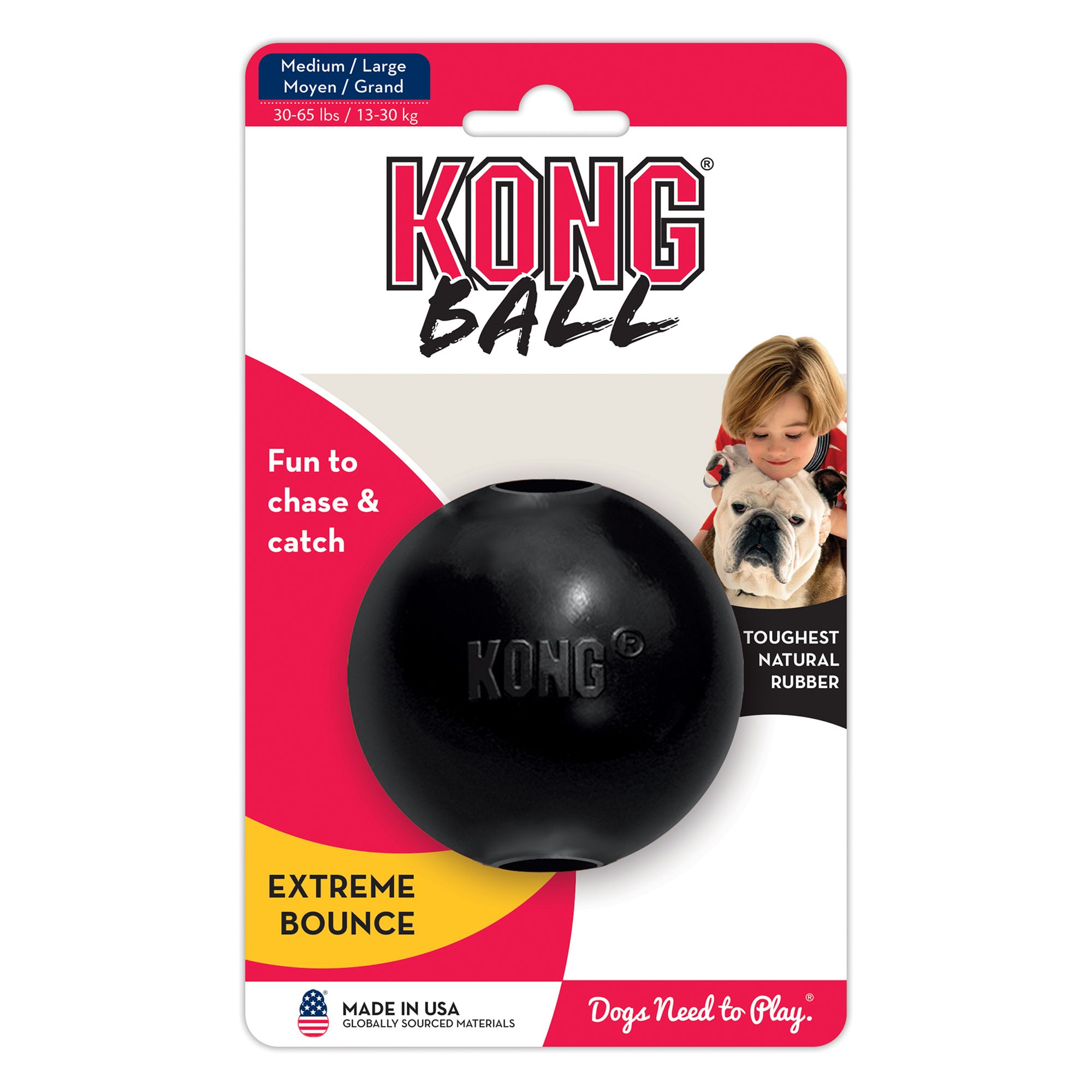KONG Extreme Ball dog toy - Medium/Large