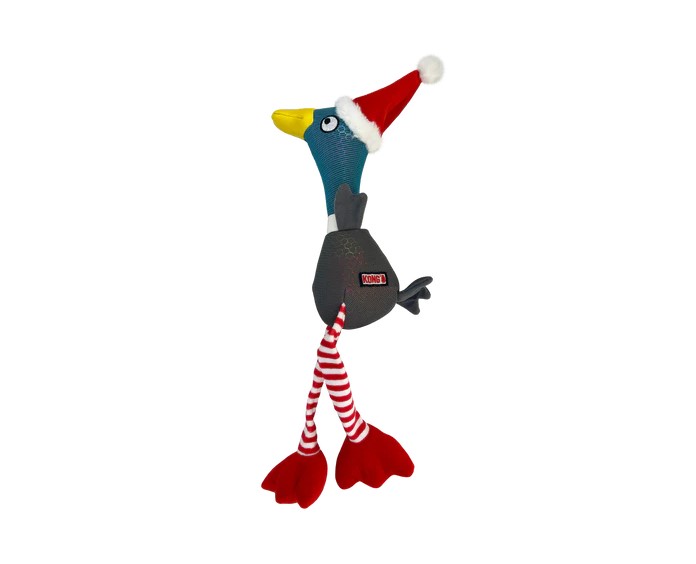 KONG Holiday Shakers Shimmy Mallard