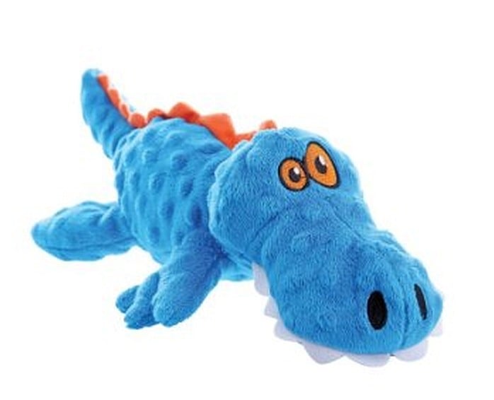 goDog Gator Dog Toy with Chew Guard - Large