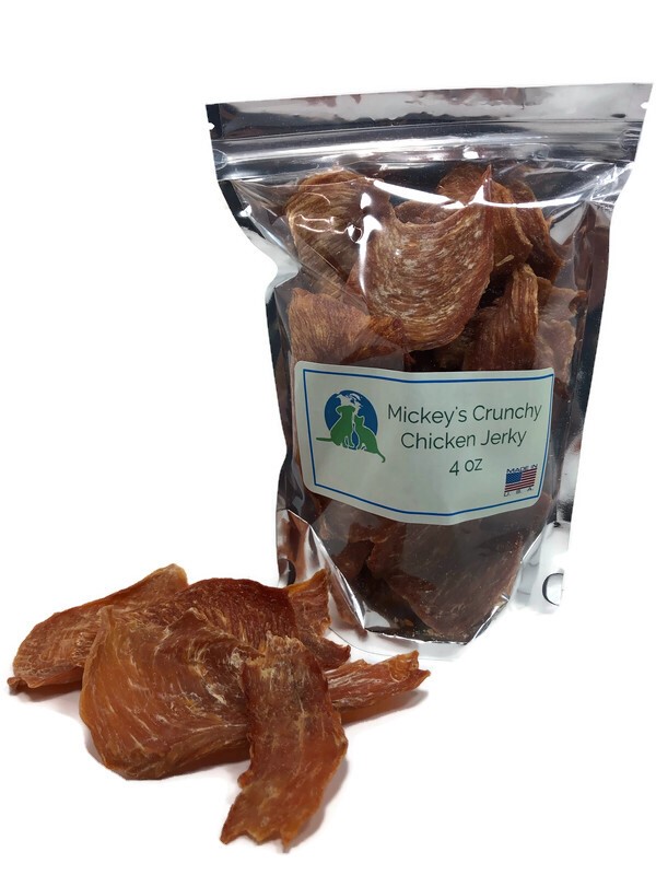 Mickey's USA Crunchy Chicken Breast Jerky - 4oz Bag
