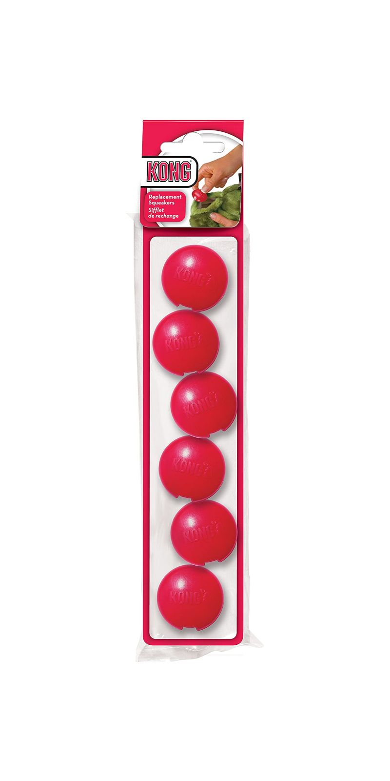 KONG Squeaker Refills - Small 6 Pack