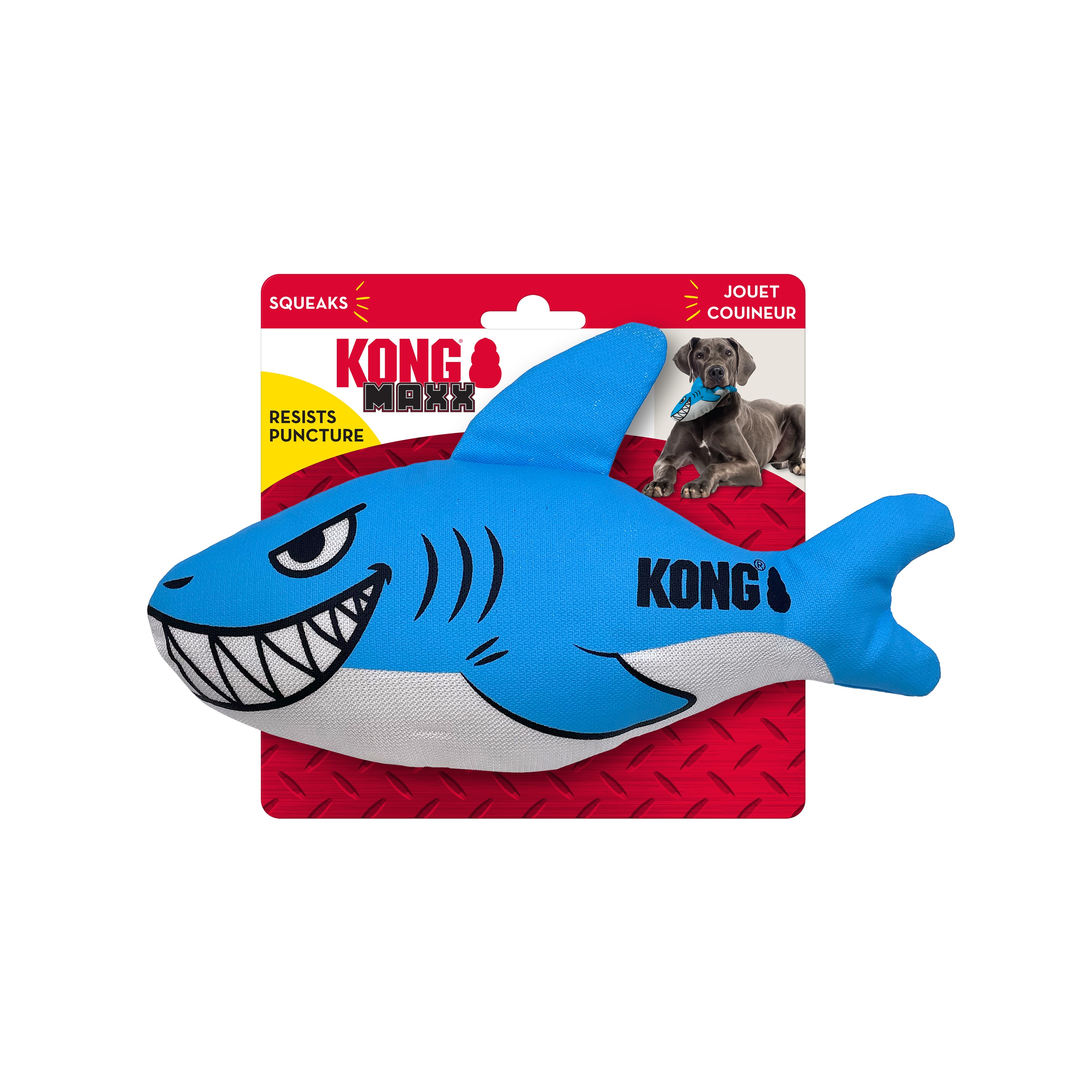 KONG Maxx Shark Dog Toy