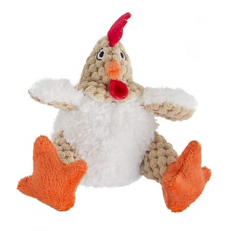 goDog Checkers™ Rooster Dog Toy with Chew Guard - Just for Me