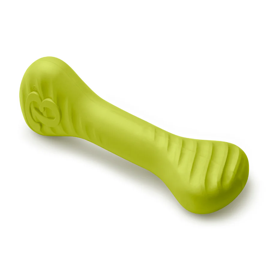 Benebone Bounce Bone Dog Toy - Medium With Dog
