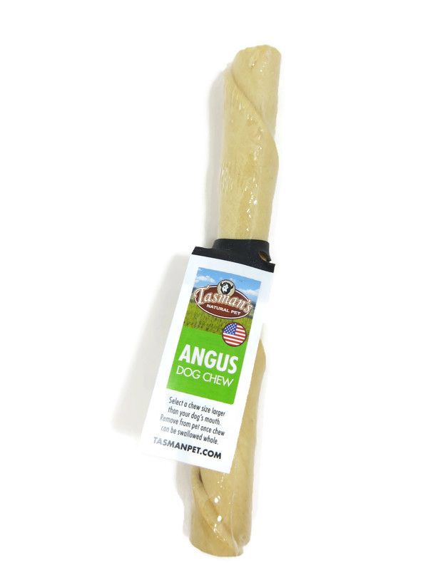 Tasman's Natural Pet Premium Angus Rawhide Medium Twister